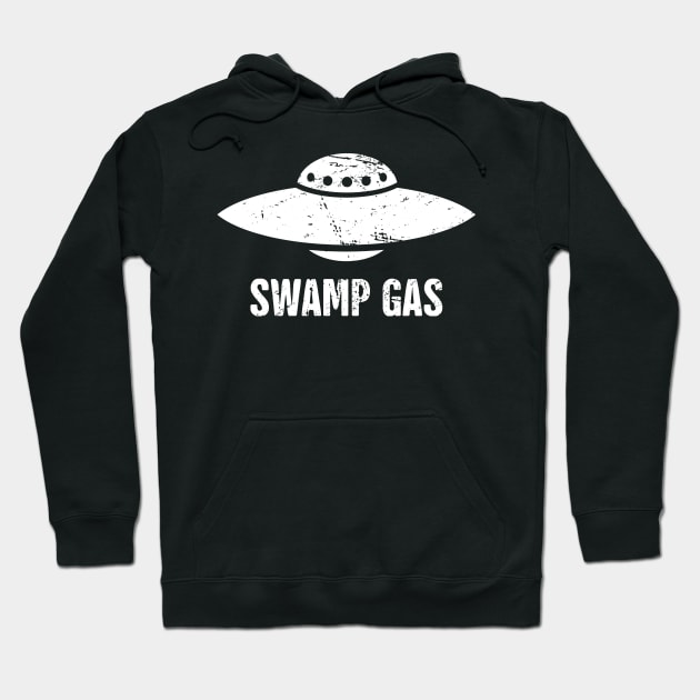 Funny Alien UFO - Swamp Gas Hoodie by MeatMan